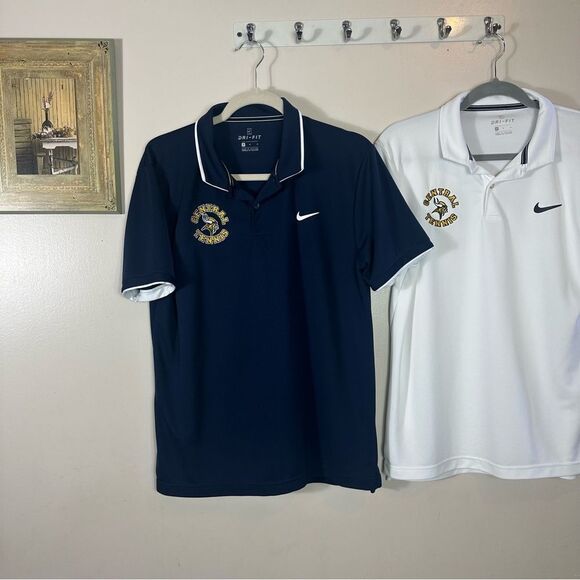 Nike Navy and White Short Sleeve Tees - Picture 3 of 11
